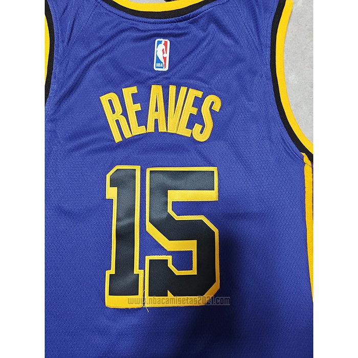 Camiseta Los Angeles Lakers Austin Reaves #15 Statement 2022-23 Violeta